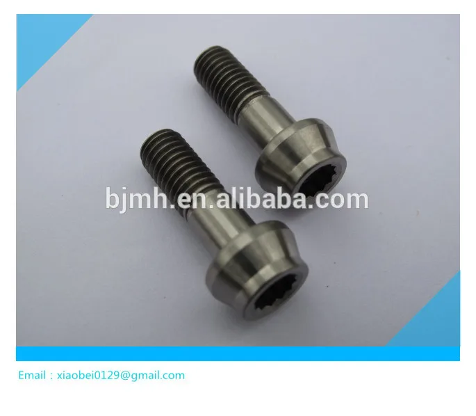 Ti-6al-4v titanium 12 points screw m8*25