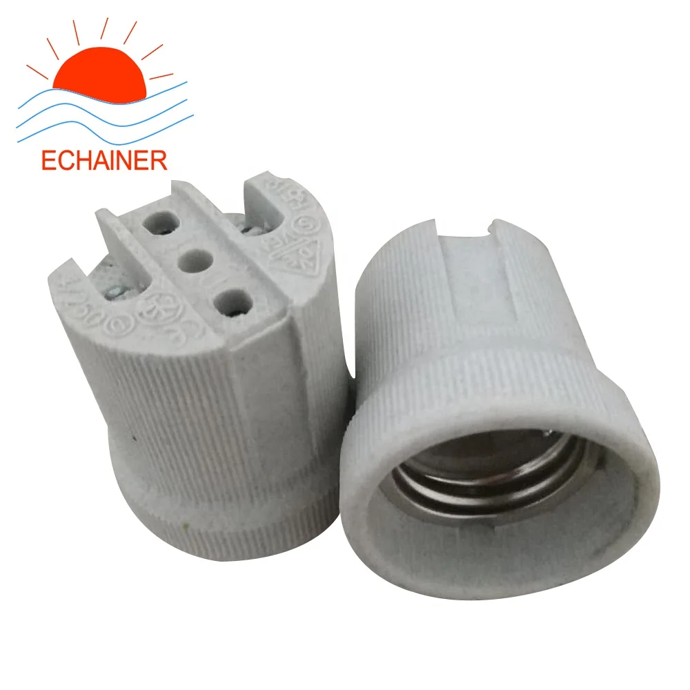 E27/F519 socket ceramic E27 power lamp bulb holder for led light
