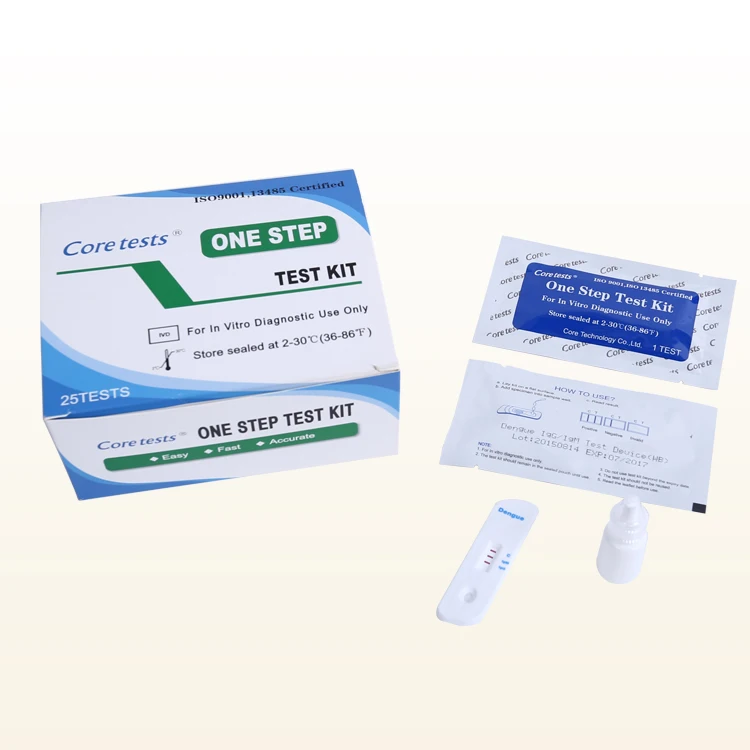 
Rapid Diagnostic Dengue Fever Igg/ Igm/ Ns1 Combo Test Kit 