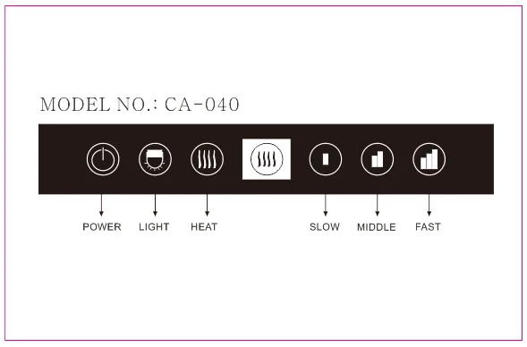 
High quality sensor range hood switch with PCB board 