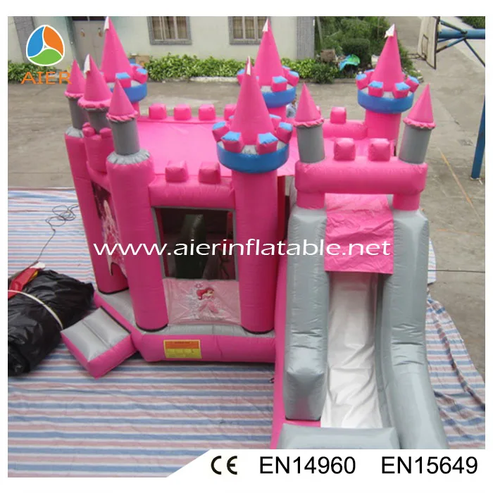 inflatable castle / bounce castle with slide / inflatable bouncy slide