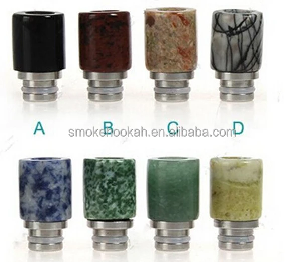 jade stone Wide Bore 510 Ego Drip tips, Jade 510 Drip tip mouthpiece