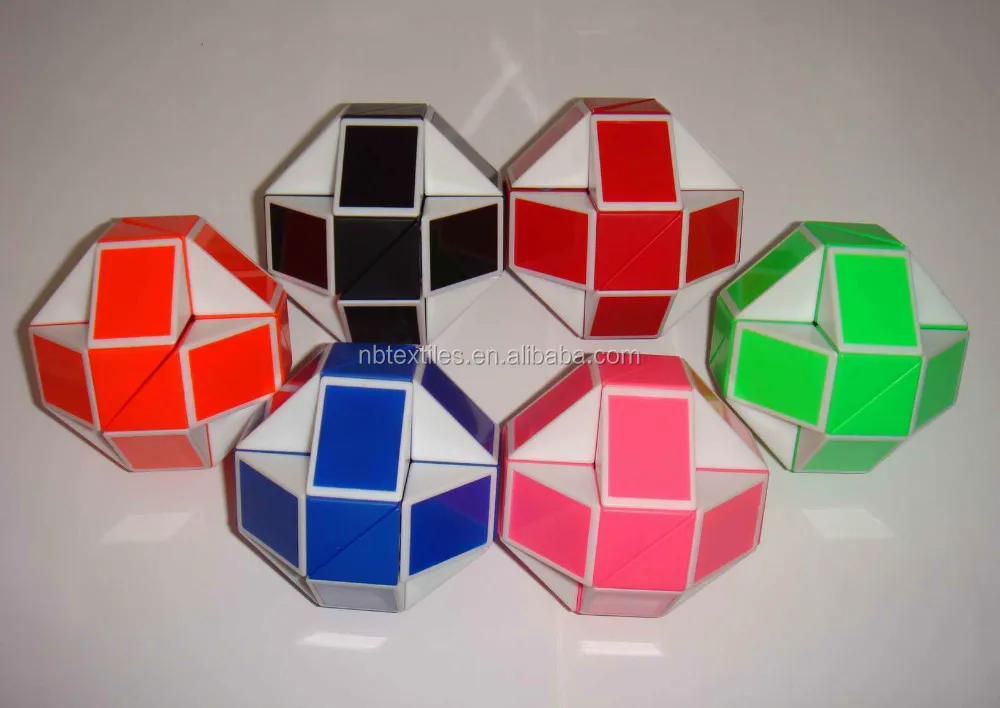 
Snake puzzle magical folding cube 