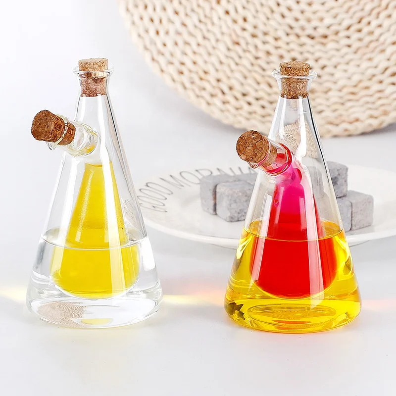 Kitchen Accessories Glass Coconut Glass Olive Oil Dispenser Bottle