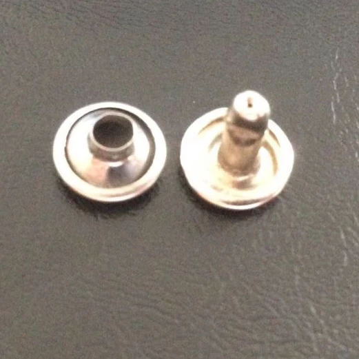 Leather Bag Crafts Double Cap Brass Rivet