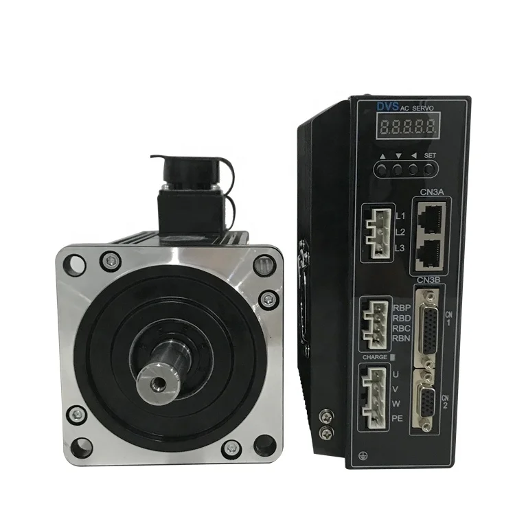 750W 2.4N.m 3000rpm encoder automatic ac servo motor