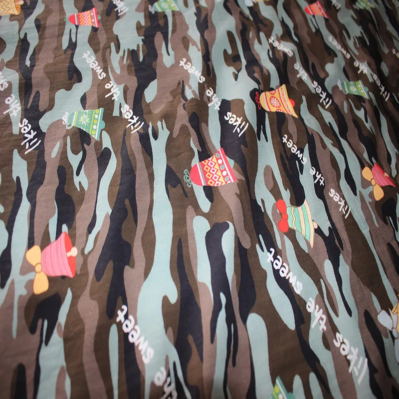 100%Cotton Material Custom Printed Woven Technics Cotton Fabric