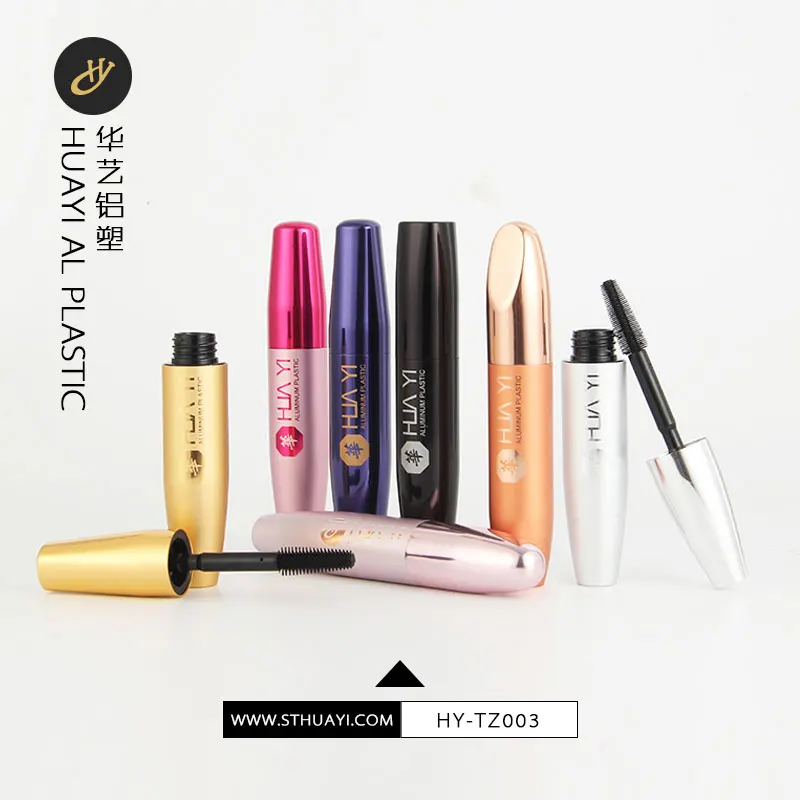 Wholesale best selling high quality Aluminum eye mascara bottle custom cosmetic packaging for make up