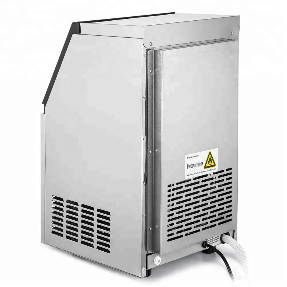 50kg Commercial Ice Maker Dry Ice Making Block Machine Ice Cube Maker Machine