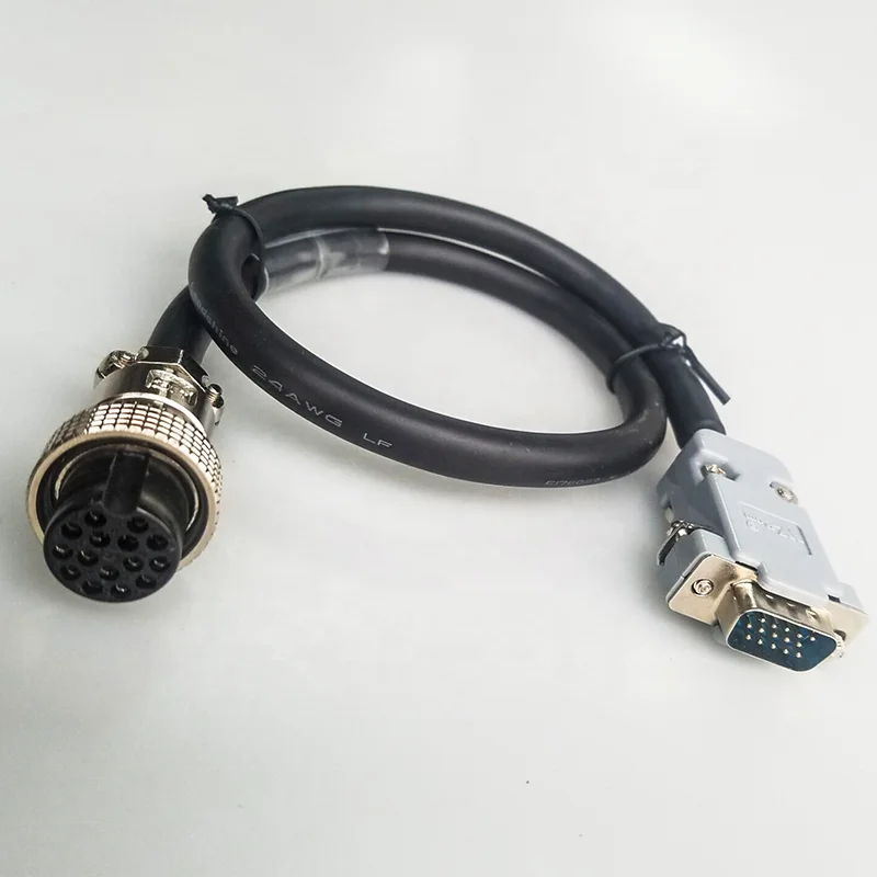 Micro ac servo motor wire harness/ encode cable assembly