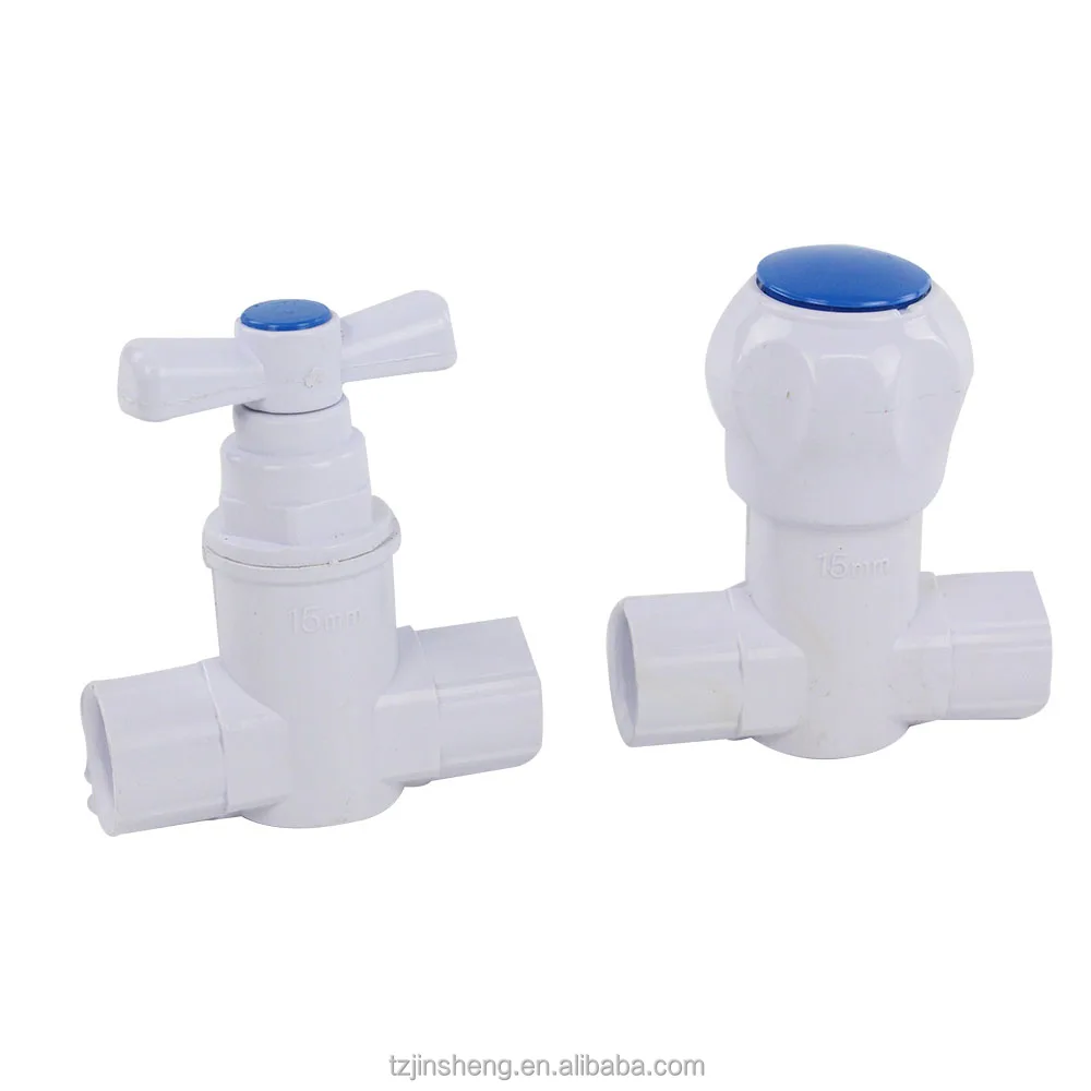 JS High Quality PVC Gate Valve With Any Color Available/PVC Stop Valve/UPVC Stop Valve
