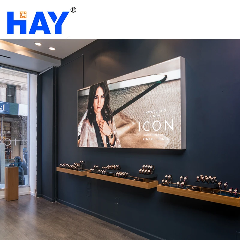 Лидер продаж, односторонняя тканевая рекламная бескаркасная световая коробка