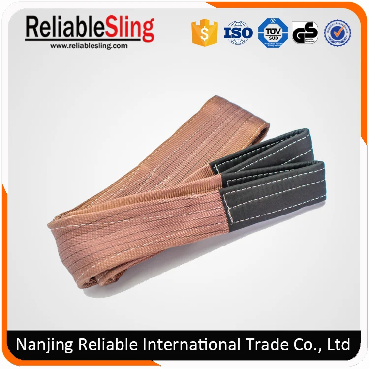 Abrasion Resistant Certified 6 Ton Crane Lifting Belt