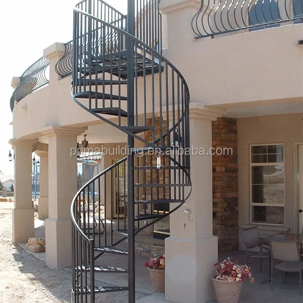 Fashion used outdoor metal stairs
