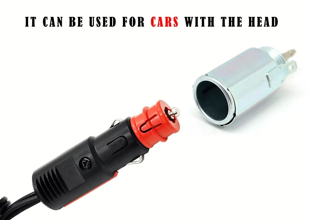 MX DC 12 24Volt Auto Car Lighter Plug Socket Power Connection Cable Adapter for Car TV Car Refrigerator