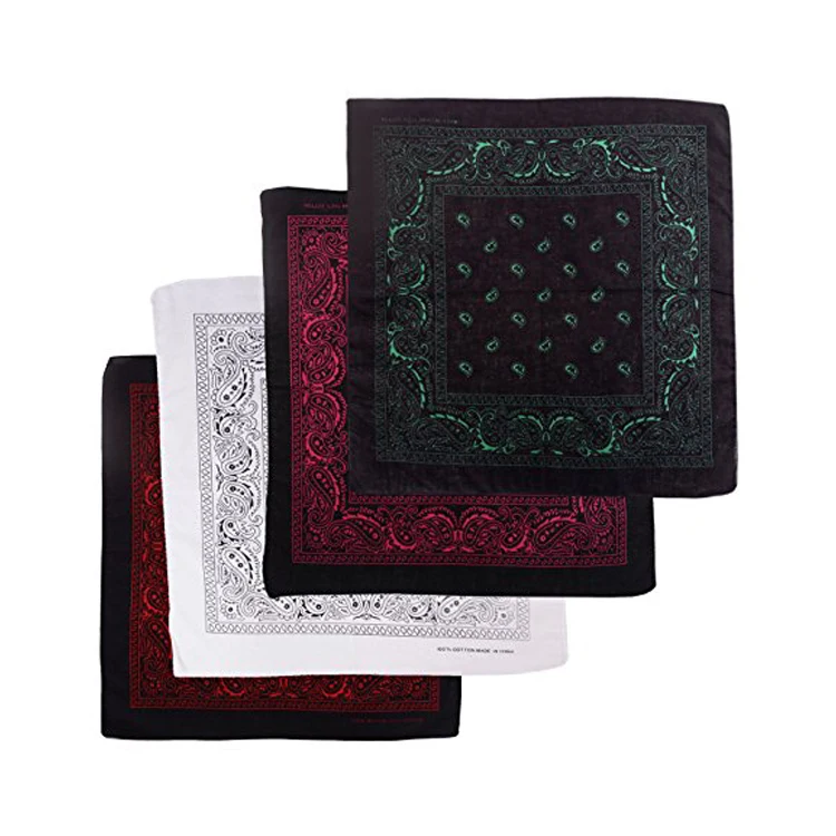 promotional cotton Bandana with custom logo