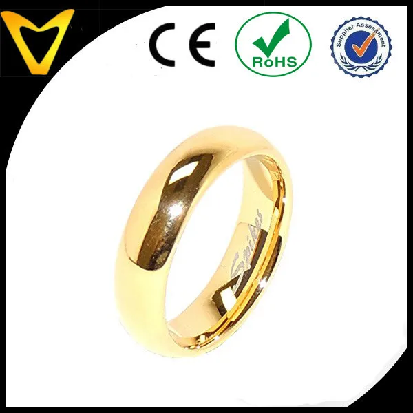 Wedding Ring Factory His & Hers 3 PCS Classic Round Cut Gold Stainless Steel moissanite circular 3.0ct engagement diamond ring