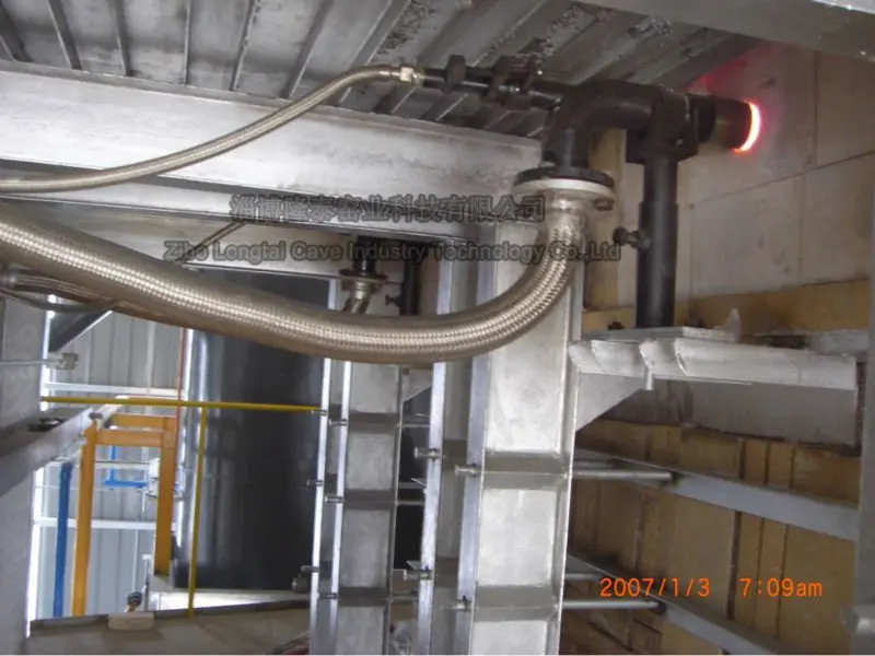 industrial gas furnace burners