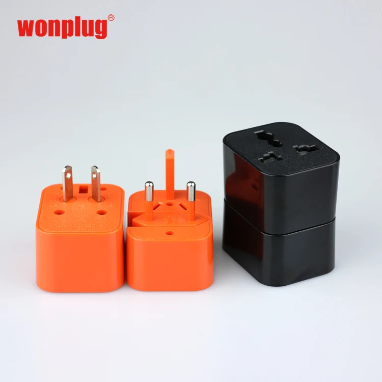 
Popular Multi-function Fashion 1 year guarantee fashion type birthday gifts for girl child CE ROHS approval wonplug universal travel adaptor with case