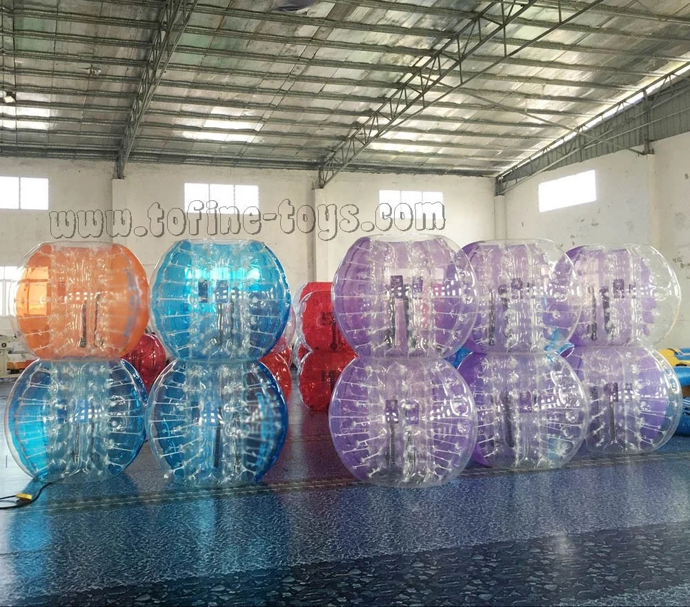 adult size human inflatable bumper bubble knocker ball