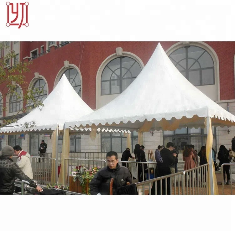 Top sale outdoor 8*8m 10*10m aluminum party pagoda tent garden tent nigeria