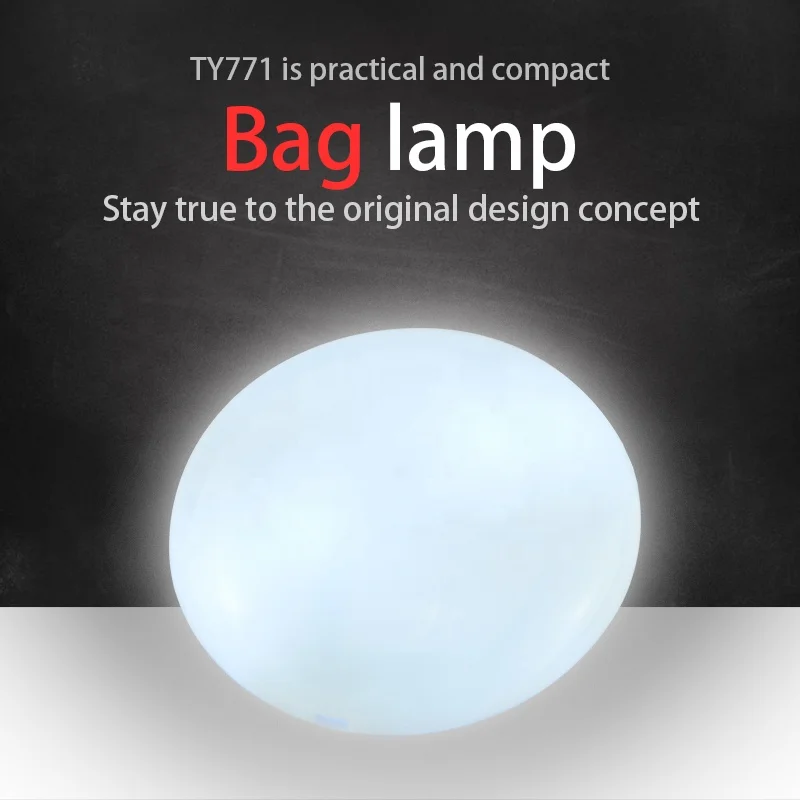 2019 Newest Round Shape Brightest Purse light bag Light