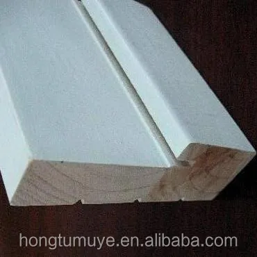 
Fashion style Primed Wood pine Door Jamb With Finger Joint Fir Door Frame 