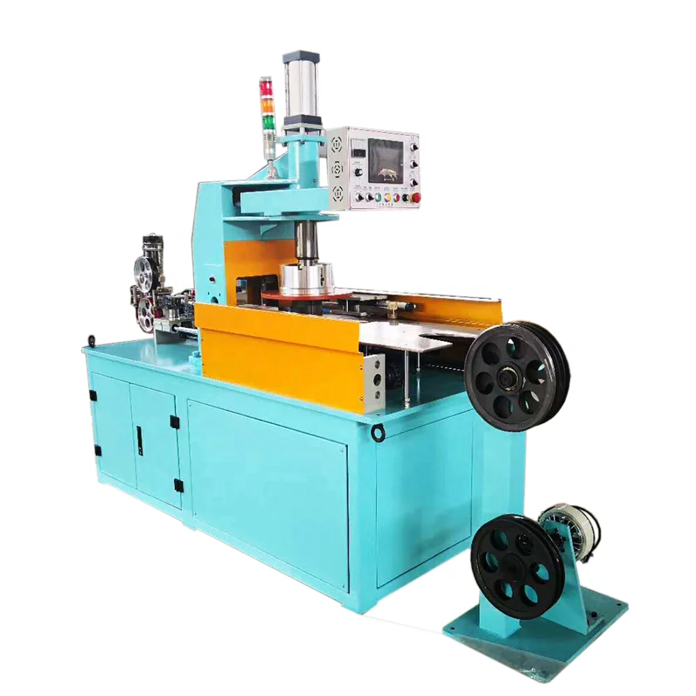 Automatic cable wire coiling wrapping machine wire spooling machine