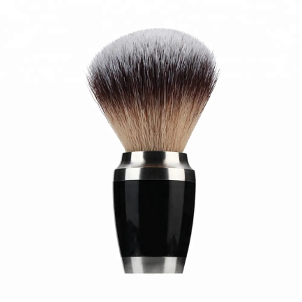 JDK New Patent 3 Piece Shave Set In Silver For Men Badger Hair Shaving Brush and Razor Stand Shaving Set