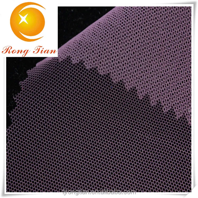 100% polyester mesh fabric microfiber monofilament tulle net for wedding dress veil women dress garment