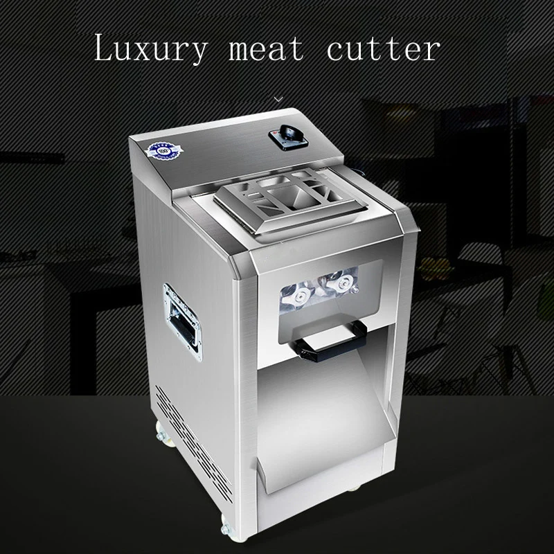 Multi-function electric meat slicer commercial stainless steel Vegetable cutting machine