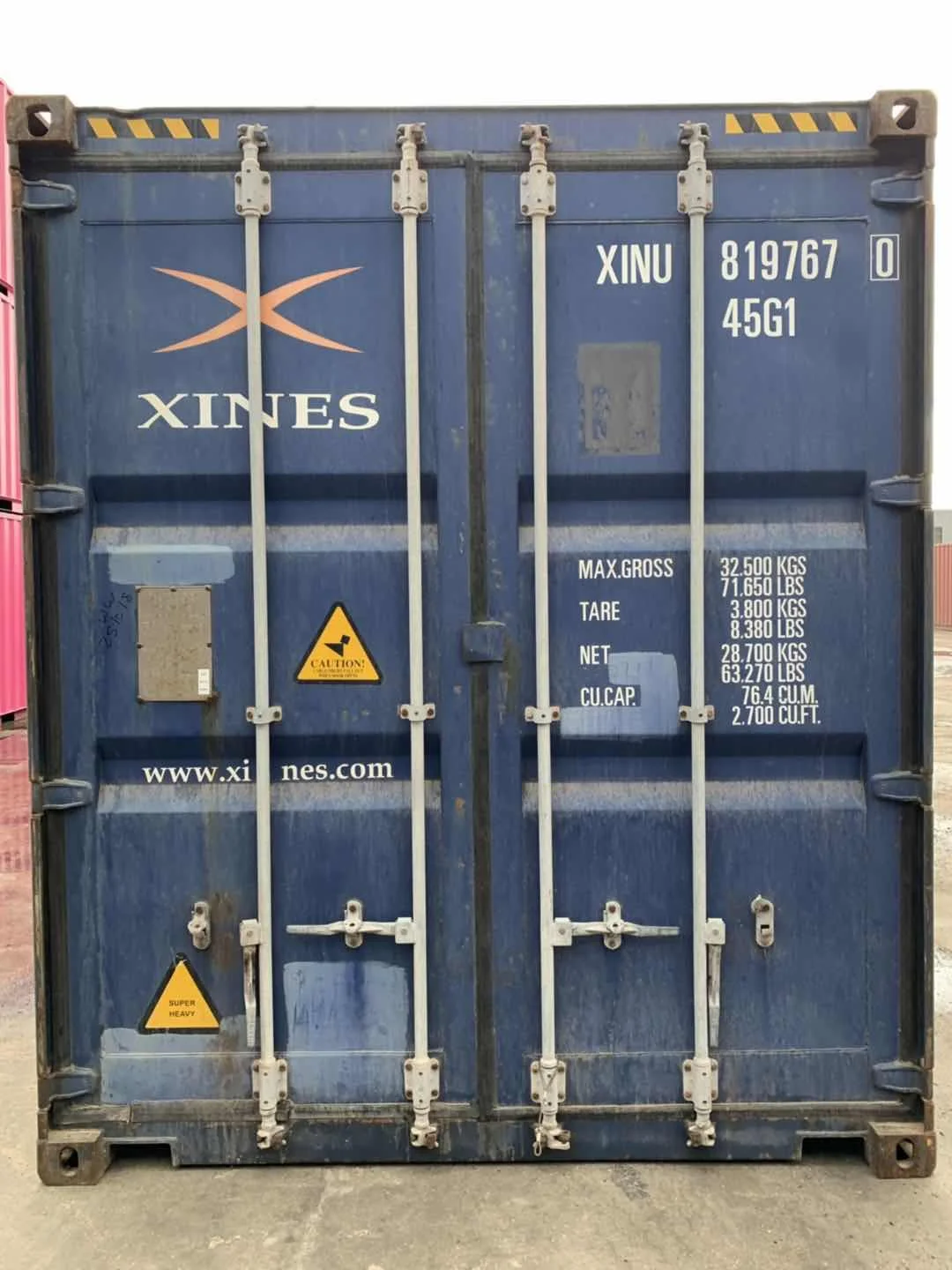 CSC Certification container