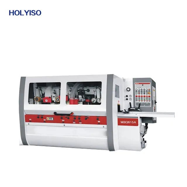 HOLYISO New Arrivals Four Side Wood Thickness Planer 5 Spindles 4 Head Moulder  For Sale