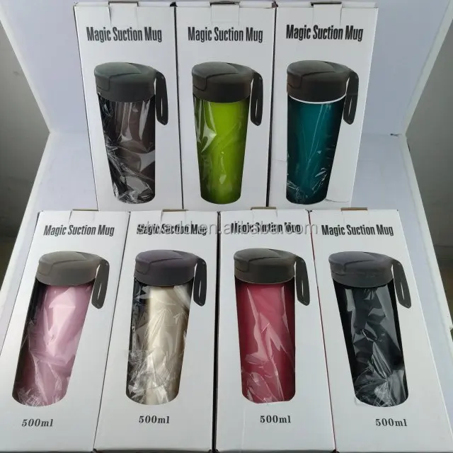 SELECTION INEEDU Unique Style Vacuum Suction Cup Inside Non Falling Mug Metal Customized CLASSIC Mugs Stainless Steel China