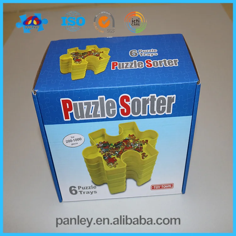 
Wholesale 2017 plastic serving storage amenity tray for puzzle 