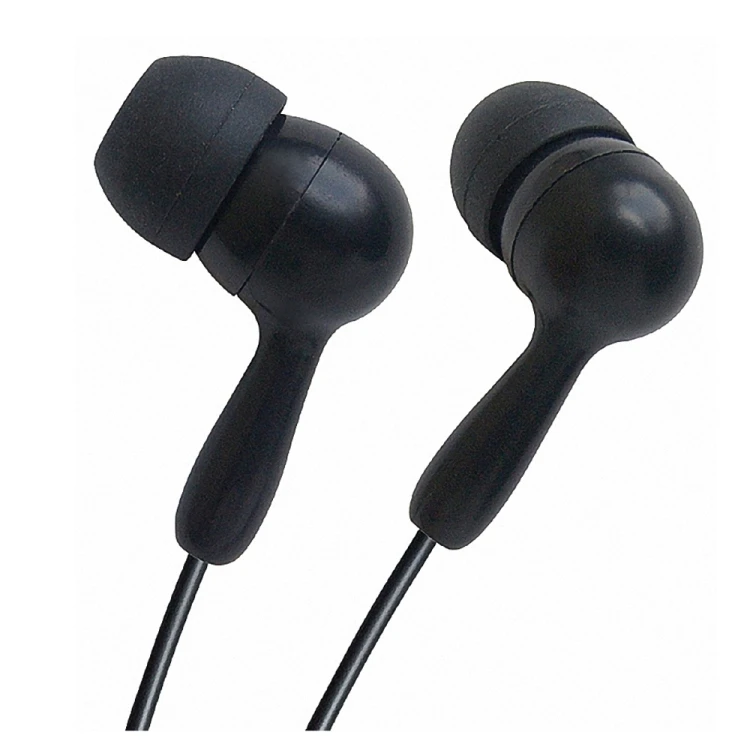 Lightweight waterproof IPX8 wired in-ear earphone  3.5mm stereo headphone for underwater sports/amusements