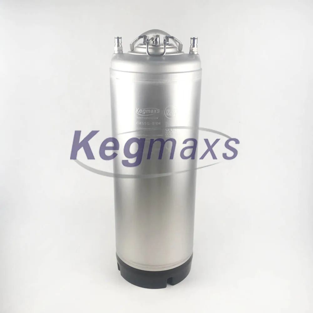 Barril cerveza 19L Cornelius Homebrew Keg Steel Handle Nitro Coffee Keg Cold Brew Ball Lock Corny Keg Beer Dispenser Kegerator