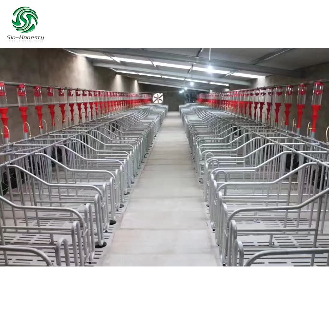 
 Металлическая клетка для вынашивания свиней  