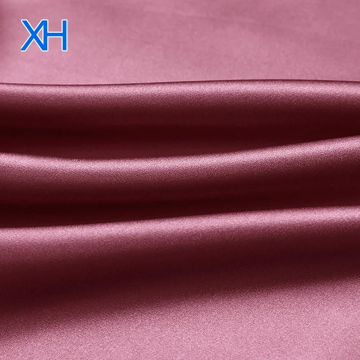New Design Nano 100 Silk Charmeuse Fabric  with High Quality By Xinhe Textiles