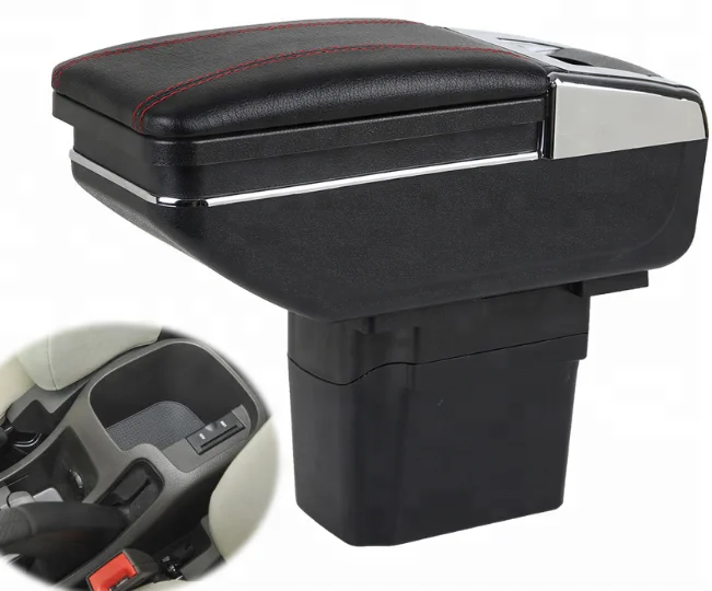 Car Armrest Center Console Storage Box Car accessories case For KIA Rio K2 2011- 2016