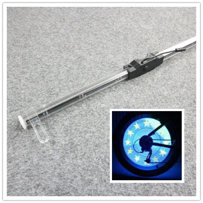 Bicycle Programmable DIY Logo Photos Bike Spoke Light Wheel Light