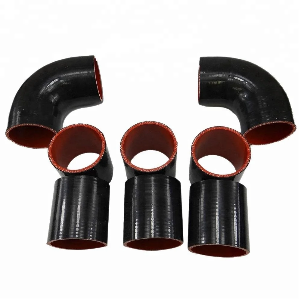 Универсальный 3 дюймов ТУРБО интеркулера алюминиевая труба трубопровод