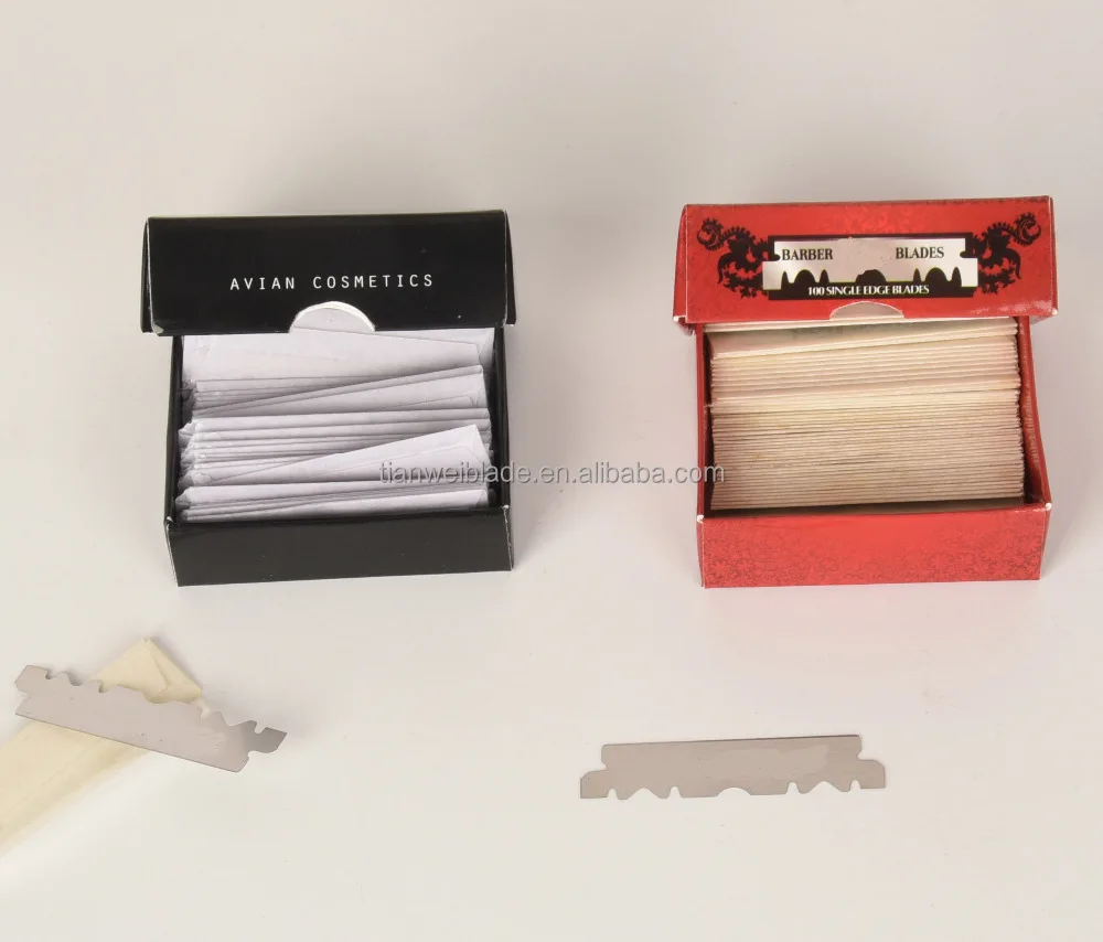 Good Quality SWISS QUALITY SHARP HI CHROMIUM HALF BLADES