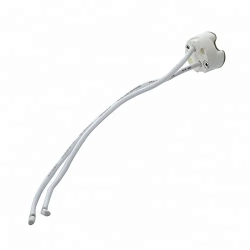MR16 G4 GU5.3 Bi-Pin Socket,Wire LED Halogen Lamp Ceramic Wire Connector Base Socket Adapter Base