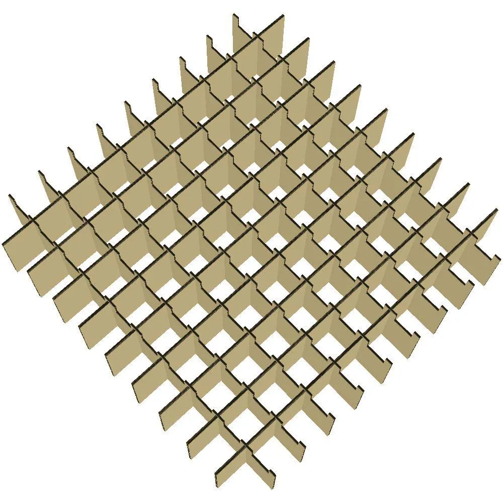 Practical paper tray and divider insert for corrugated carton box