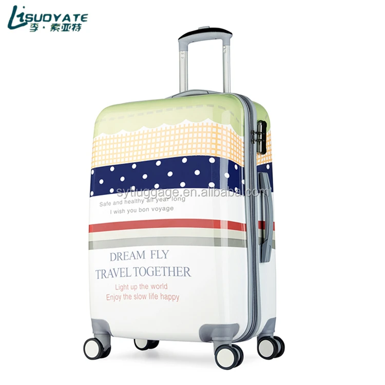 Suitcases luggage Luggage children Suitcase   4 wheels school  trolley  bag