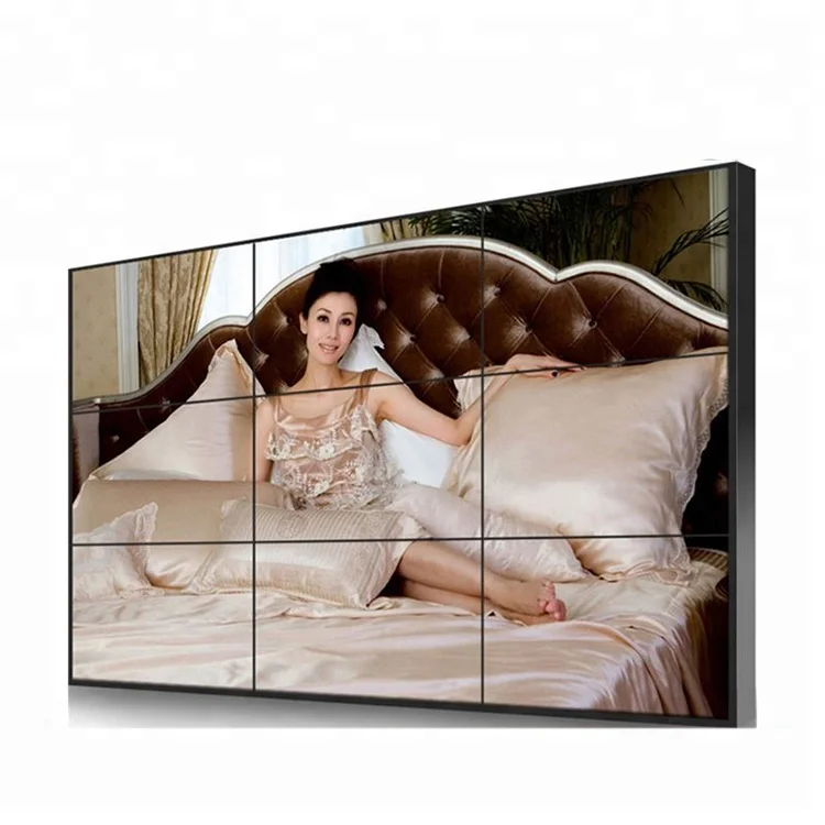 55 inch indoor Full Color 1080p videowall controller 2x2 3x3 digital display lcd video wall