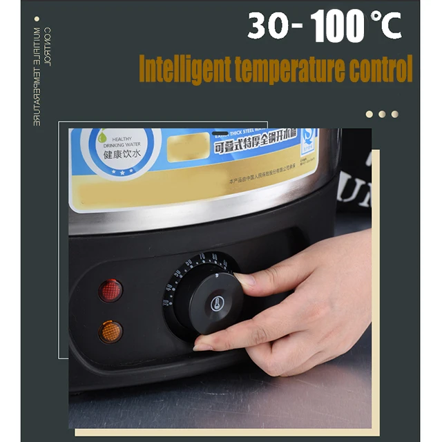 30 L - 70 L Hotel Equipment Temperature Controller 100% Boiling Drinking Water Boiler Machine Instant Hot Water Dispenser