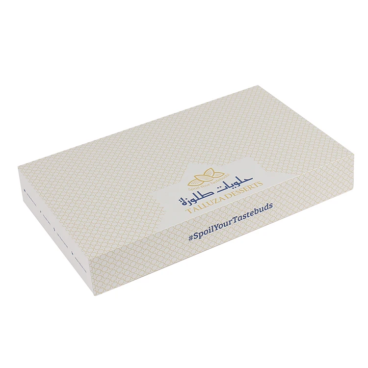 wholesale turkish packaging baklava boxes with inner tray