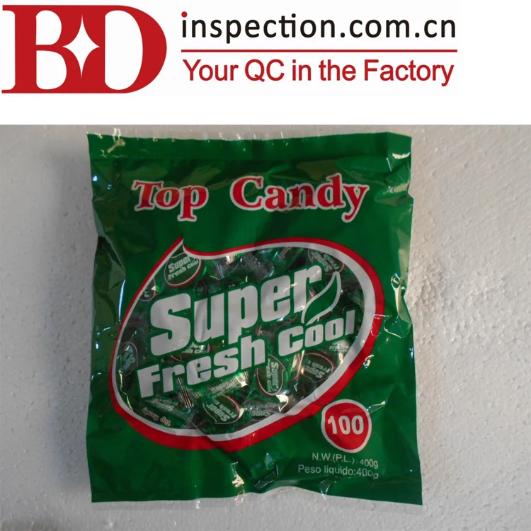 
Professional inspection agent production inspection quality control for sugar food 